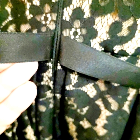 Robert Rodriguez Strapless Black Lace Dress - Picture 5 of 8